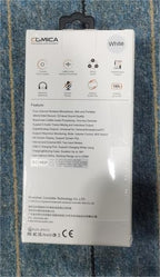 comica Vimo Q Four-Channel Mini Wireless Lavalier Microphone System with 4 Transmitters and 1 Receiver-White