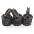Rubber Grommets for Wiring, 1-1/4 Inch Drill Hole 1 Inch ID, Firewall Grommets Automotive Cable Cords Hoses Protection, Double-Sided Rubber Plugs for Round Holes, 15 Pcs, 26x30 mm