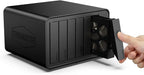 TERRAMASTER F6-424 Max NAS Storage - 6Bay Core i5 1235U 10-Cores 12-Threads, 8GB DDR5 RAM, Dual 10GbE Ports, Network Attached Storage Peak Performance for Business (Diskless)