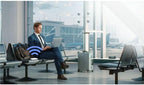 ASUS RT-AX57 Go - AX3000 Dual Band WiFi 6 (802.11ax) Travel Router, Support 4G/5G Mobile tethering&Public WiFi (WISP) Mode, Subscription-Free Network Security, VPN Features, AiMesh, Guest Portal