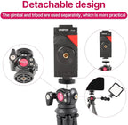 ULANZI FT-01 Phone Tripod with Holder, Mini Camera Flexible Tripod Stand with Cold Shoe Mount, 1/4'' Screw for Magic Arm, Universal for iPhone 16 15 Pro Max XS Max X 8 Samsung Canon Nikon Sony Cameras