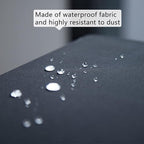 Piano Dust Cover 61-88 Keys Weighted Keyboard Small Keyboard Piano Covers Waterproof Locking Clasp Keep It From Dust and Dirt (76-88 KEYS)