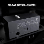 Pulsar Gaming Gears X2 Crazylight Wireless Gaming Mouse, Ultra Lightweight 1.23 oz (35g), Optical Switch, 32000 DPI, 750 IPS, XS-1 Sensor, 8k Compatible (Uyuni White)