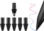 REEYEAR Replacement Tips Set fits for Remarkable Paper Pro Maker Pen –1 No Wear Out Titanium Alloy Tip + 5 Plastic Nibs – Precise, Durable Precise, Precise Writing, Long-Lasting