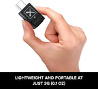 Creative BT-W5 Smart Bluetooth 5.3 Audio Transmitter with aptX Adaptive, High-Resolution 24-bit / 96 kHz Audio, Device-Switching Function, Works with PC/Mac/Gaming Consoles