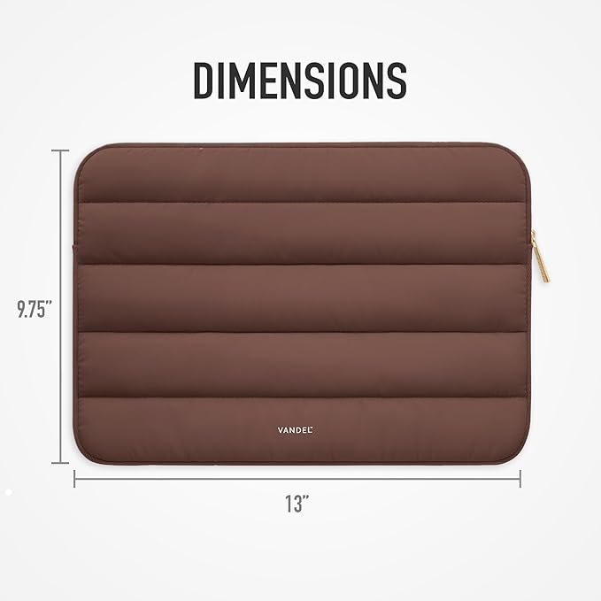 Vandel The Original Puffy Laptop Sleeve Case, 13-14 inch Laptop Sleeve Bag, Laptop Case 13.3 Inch, Compatible with MacBook Air 13/14, iPad 12.9, HP Dell ASUS, Computer Bag Cover
