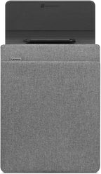 Lenovo Slim Laptop Sleeve 14 Inch Notebook/Tablet - Compatible with MacBook Air/Pro - Eco-Friendly Lightweight Case with Accessory Pocket & Magnetic Closure - Grey