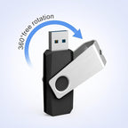 TOPESEL USB Flash Drive 5 Pack 16GB USB 3.0 Flash Drive Memory Stick USB Drive Thumb Drives USB Stick USB3.0 Thumb Drives (16GB 5PCS, Black)