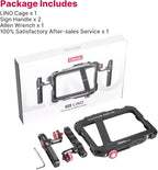 ULANZI Smartphone Video Rig with Handle, LINO Filmmaking Case Aluminum Alloy Phone Video Stabilizer Grip Tripod Mount for Video Maker Videographer with Cold Shoe for iPhone 16 15 Mini Pro Max 8 Plus