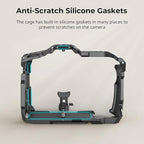 SmallRig Cage for Blackmagic Design Cinema 6K, Only for BMCC 6K, Full/Half Cage Included Lens Mount Converter Support, Anti-Deflection, Anti-Scratch, Full Access Design - 4785