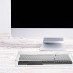 DOITOOL Acrylic Keyboard Cover Transparent Case: Mechanical Keyboard Protective Cover Desktop Cat Protector Computer Accessories - 18.6 X 5.9x 1.9inch