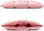 Comfyable Puffy Laptop Sleeve 15 Inch 16 Inch, Quilted Puffer Laptop Carrying Case for Women, Pillow Pouch Compatible for MacBook Air 15 in M4 2025 & MacBook Pro 16 in M4 2024, Pink