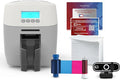 Bodno Magicard 600 Single Sided ID Card Printer & Complete Supplies Package ID Software - Gold Edition