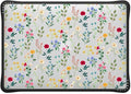 CASETiFY Impact MacBook Air 13" (M1/Intel) Case [Cushioned Impact Corners/Scratch-Resistant/Anti-Slip Grip] - Spring Botanicals 2 - Clear Black