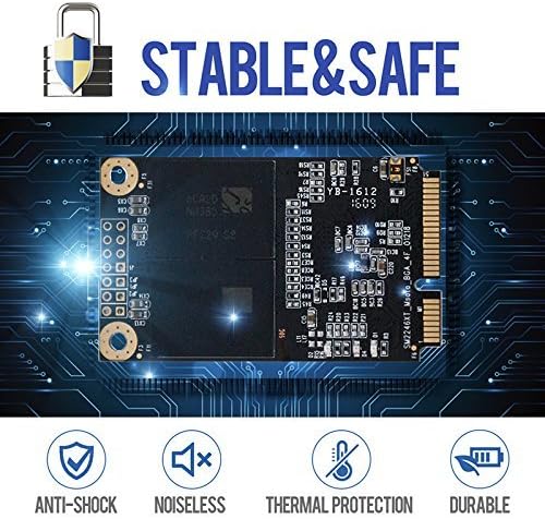 Dogfish Msata 120GB Internal Solid State Drive Mini Sata SSD Disk