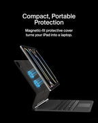 Belkin Pro Keyboard Case w/Magnetic Stand, Backlit Bluetooth Keyboard, Multi-Gesture Controls, Magnetic Apple Pencil Storage Compatibility, & Multimedia Keys for iPad Pro 13" (M4) - Black
