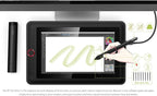 XPPen Artist12 Pro 11.6" Drawing Tablet with Screen Pen Display Full-Laminated Graphics Tablet with Tilt Function Battery-Free Stylus and 8 Shortcut Keys(8192 Levels Pen Pressure and 72% NTSC)