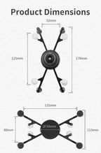 Strg Car Tablet Mount with Suction Cup Mount Base for 6" Tablets, Car Tablet Holder for Car Truck Vehicle Windshields Window and More Smooth Surface