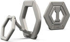 URBAN ARMOR GEAR UAG Magnetic Phone Ring Stand Compatible with MagSafe Magnet, Removable Metal Finger Ring Grip & 360 Rotation Adjustable Kickstand for iPhone 16/15, Galaxy S25, S24, Titanium