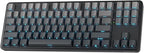 Redragon K707 PRO GB 80% Gasket RGB Gaming Keyboard, 3-Modes Wireless TKL Mechanical Keyboard w/Hot-Swap South-Facing LEDs Socket, PBT Gradient Keycaps & 5-Layer Noise Dampening, Custom Linear Switch