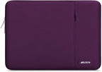MOSISO Laptop Case 13 inch, 13 inch Laptop Sleeve Compatible with MacBook Air M4 M3 M2 M1 2025-2018 / Pro M2 M1 2025-2016, Polyester Vertical Computer Sleeve Bag with Pocket, Magenta Purple