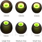 Brandless Earbud Replacement Tips - 9 Pairs SML Eargels for Earbuds