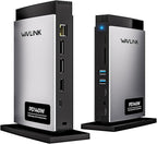 WAVLINK Laptop Docking Station 3 Monitors(Max Resolution: Single 8K or Triple 4K), 11-in-1 USB C Docking Station with 125W PD3.1 Pass-Through & Power Adapter, HDMI + 2* DP, for MacBook M1–M4 & Windows