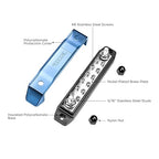 Recoil BB212P Power Distribution Block 12V 150A Dual 5/16” Studs Bus Bar Terminals Battery Busbar for Boat Automotive Solar Wiring