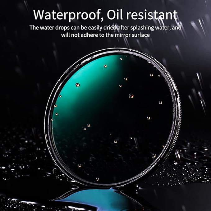 67mm Circular Polarizers Filter, K&F Concept 67MM Circular Polarizer Filter HD 28 Layer Super Slim Multi-Coated CPL Lens Filter (Nano-X Series)