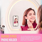 Silicone Suction Phone Holder Mount,Silicon Adhesive Phone Accessory for iPhone and Android, Hands-Free Mirror Shower Phone Holder,TikTok Videos and Selfies (Light Blue, Single Sided)