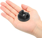 Yookeer 40 Pcs Magnetic Zip Tie Mount Base Black Magnetic Cable Clips Wire Holder Multipurpose Cable Ties Management Base Electrical Supplies for Wire (31 mm)