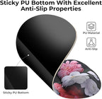 EooCoo Ergonomic Mouse Pad with Gel Wrist Rest Support Middle Concave Design, Relieve Wrist Pain Mousepad, Non-Slip Base for Laptop, Computer, Office Desk Accessories, Carpal Tunnel Syndrome