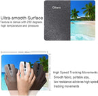 Hokafenle Mouse Pad, Square Beach Style Anti-Slip Rubber Mousepad for Gaming Office Laptop Computer PC Men Women Kids, Cute Custom Pattern, Beach and Coconut Trees Design