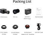 4K POV Box Camera PoE, ZowieCAM, Webcam, Simultaneously HDMI & SDI Output, RTSP/RTMP(s)/SRT, Standalone Live Streaming to YouTube/Twitch for Webcast, Meeting, Teaching & Gaming (CS)