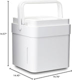 Midea Cube 50 Pint Dehumidifier for Basement and Rooms at Home for up to 4,500 Sq. Ft., Built-in Pump, Drain Hose Included, Smart Control, Works with Alexa (White), ENERGY STAR Most Efficient 2023