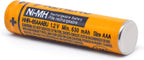 AAA Battery 8PCS 1.2V 630mAh NI-MH Rechargeable HHR-65AAABU for Panasonic Cordless Phone (8X HHR-65AAABU)