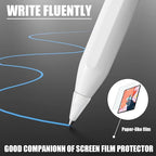 REEYEAR Realistic Fine Point Pencil Tips fits for Apple Pencil 2nd 1st Generation USB-C Version, Fine Tips Paperfeel Ipad Pro Pen 1st 2 Gen Replacement Nibs fits for Artists,Note-takers,White