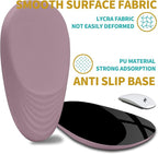 Hokafenle Ergonomic Mouse Pad Wrist Support with Stepped-Wedge Design, Wrist Rest Pain Relief Mousepad Filled with Memory Foam, Carpal Tunnel Mousepad for Wireless Mouse(12x8 inch, Purple)