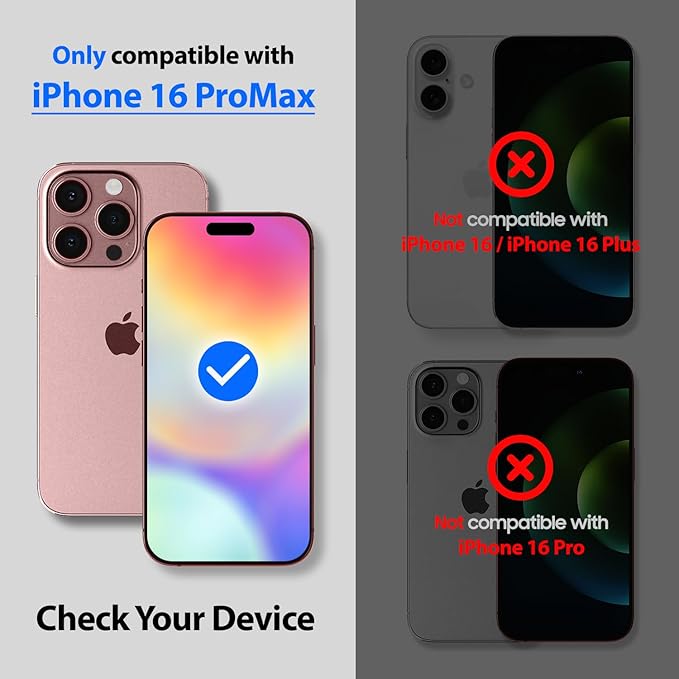 DOME GLASS Whitestone Screen Protector for iPhone 16 Pro Max with UV lamp