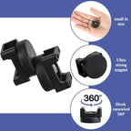 Yookeer Magnetic Zip Tie Mount Base Black Magnetic Cable Clips Wire Holder Multipurpose Cable Ties Management Base Electrical Supplies for Wire