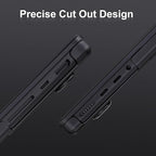 MOSISO Compatible with MacBook Pro 16 inch Case 2025 2024 2023 2022 2021 M4 M3 M2 M1 A3403 A3186 A2991 A2780 A2485, Natural Original Color Hard Case&Keyboard Cover&Screen Film&Type C,Space Black Clear