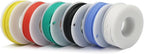 22 Gauge Flexible Silicone Wire Hook Up Kit - 6 Colors, 19.6 Feet Each, 22 AWG Stranded Electric Wire