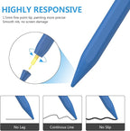 Stylus Pen for iPad 2018-2023 with Palm Rejection, Active Pencil for iPad 10th/9th/8th/7th/6th Gen, for iPad Pro 11/12.9 inch, for iPad Air 5th/4th/3th Gen, for iPad mini 6th/5th Gen (Navy Blue)