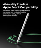 Ringke Apple Pencil Tips [3 Pack/Replacement for All Generations] Compatible with Apple Pencil Pro, 1st, 2nd Gen, USB-C Accessories, Crisp & Clear Feel Nib - HB (Light Gray)