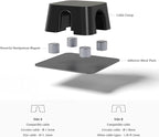 Magnetic Cable Organizer – Desktop Multipurpose Cord Keeper & Cable Management Clip for Home & Office