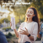 RIENOK Portable Bluetooth Speaker 30W Dual Pairing True Wireless Stereo HD Sound IPX7 Waterproof Outdoor Sport Shower Wireless Speaker Bluetooth 5.3 for Home Party