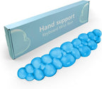 Gel Cloud Keyboard Wrist Rest, Cute Wrist Support and Arm Support Keyboard Rest for Keyboard Typing Pain Relief，Suitable for Office/Computer/Laptop/Gaming（Keyboard Wrist Rest Blue）