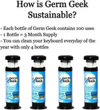 Keyboard & Electronics Cleaning Kit | Patented Precision Brush | Multi-Purpose Tool for MacBook, Laptop, Phone & AirPods | USA-Made, Eco-Friendly & Safe Computer Cleaner