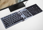 Keyboard Cover for DELL KB216 KB216b KB216t KB216d KB216p Wired & KM636 & Dell Optiplex 5250 3050 3240 5460 7450 7050 & Dell Inspiron AIO 3475/3670/3477 All-in one Desktop Keyboard -Black