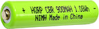 HQRP 2-Pack Battery Compatible with Panasonic Cordless Telephone 1.2V Battery HHR-75AAA/B, BK30AAABU, VTech BT205662, Outdoor Solar Garden Lights, TV Remote Control and Household Devices Replacement